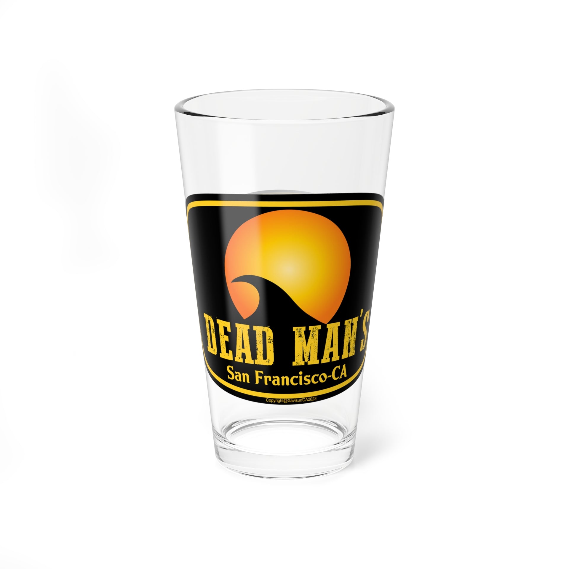 Dead Man's Pint Glass