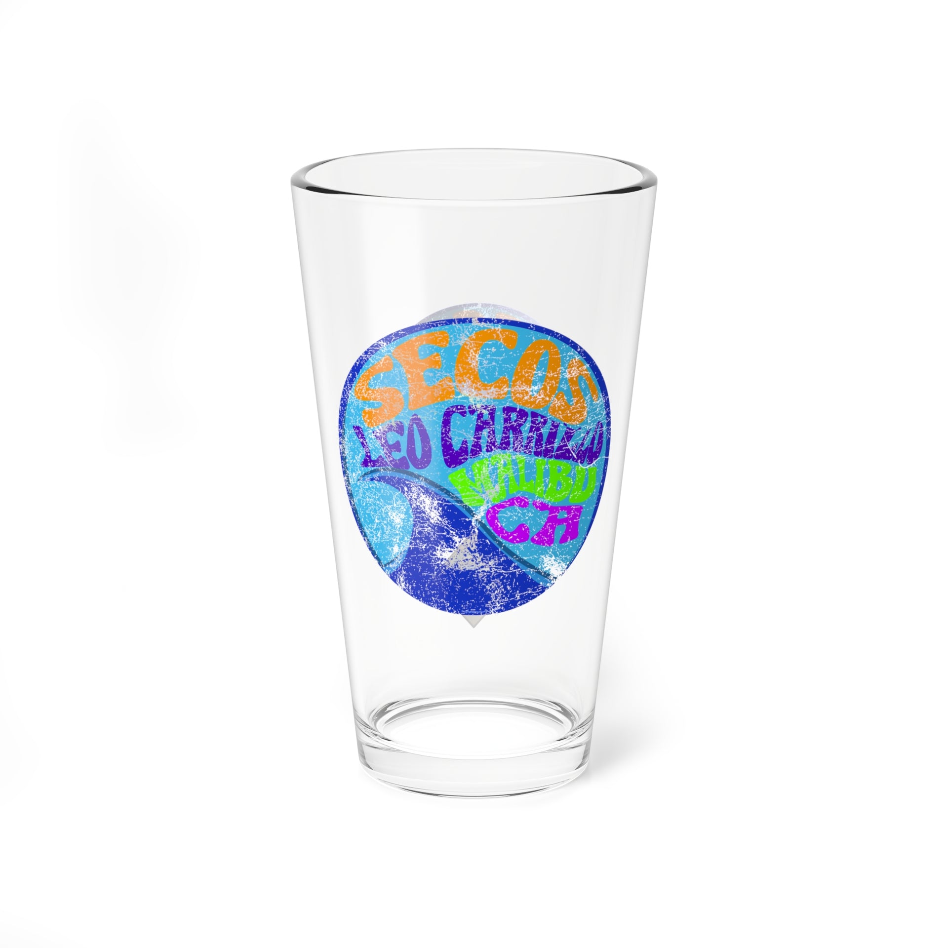 Leo Carrillo Pint Glass, 16oz