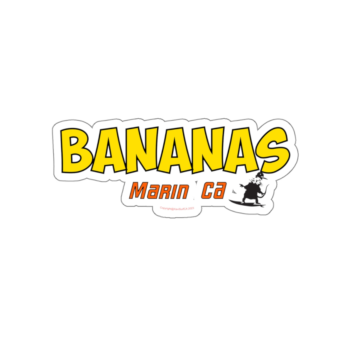 Bananas Sticker