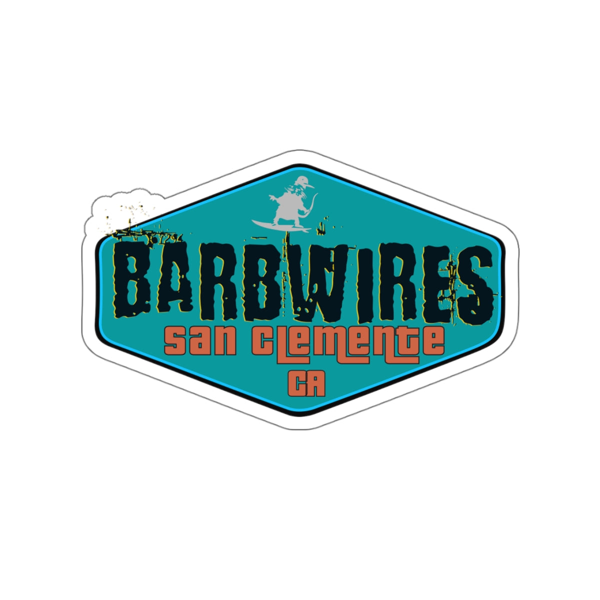 Barb Wires Sticker