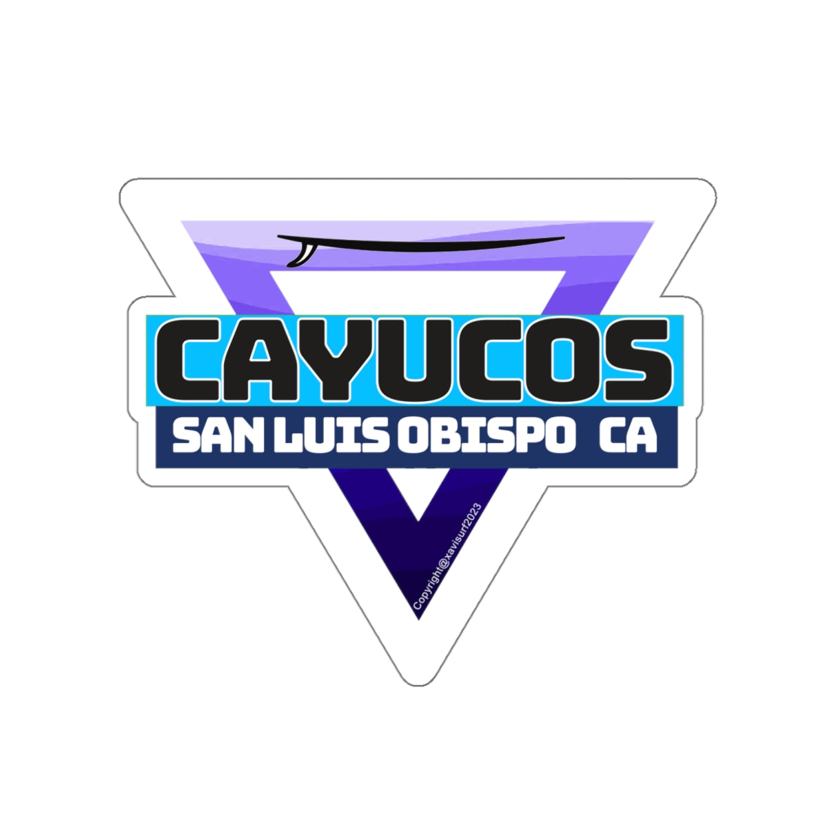 Cayucos Sticker