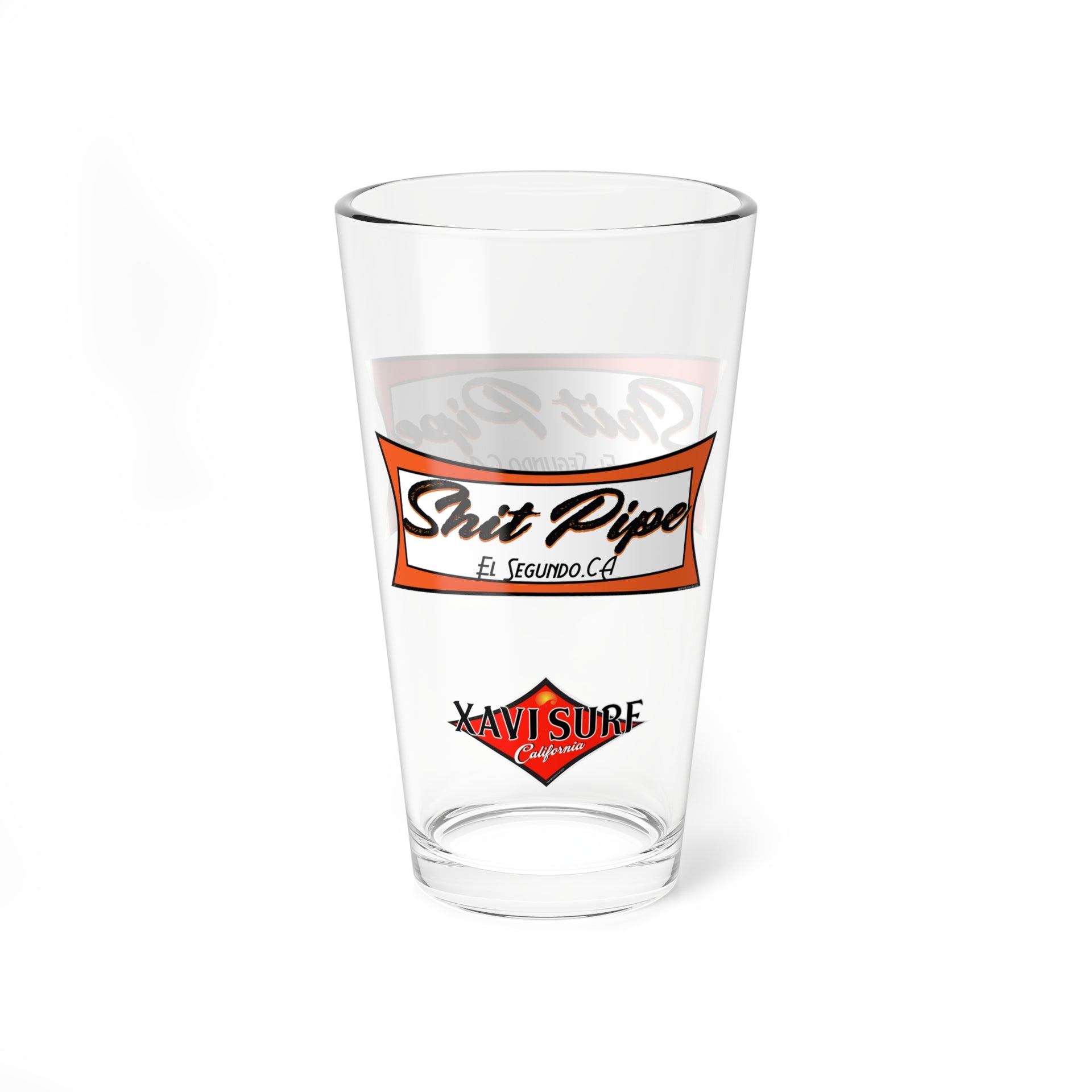Shit Pipe Pint Glass