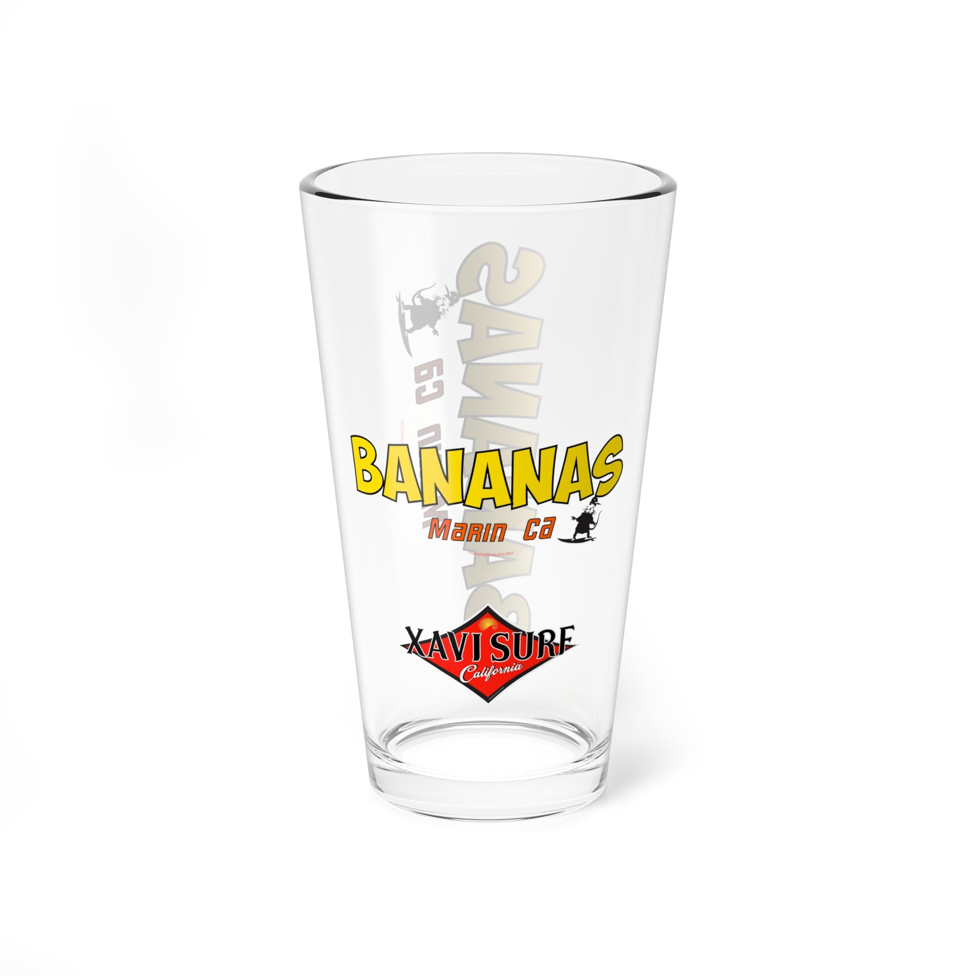 Bananas Pint Glass