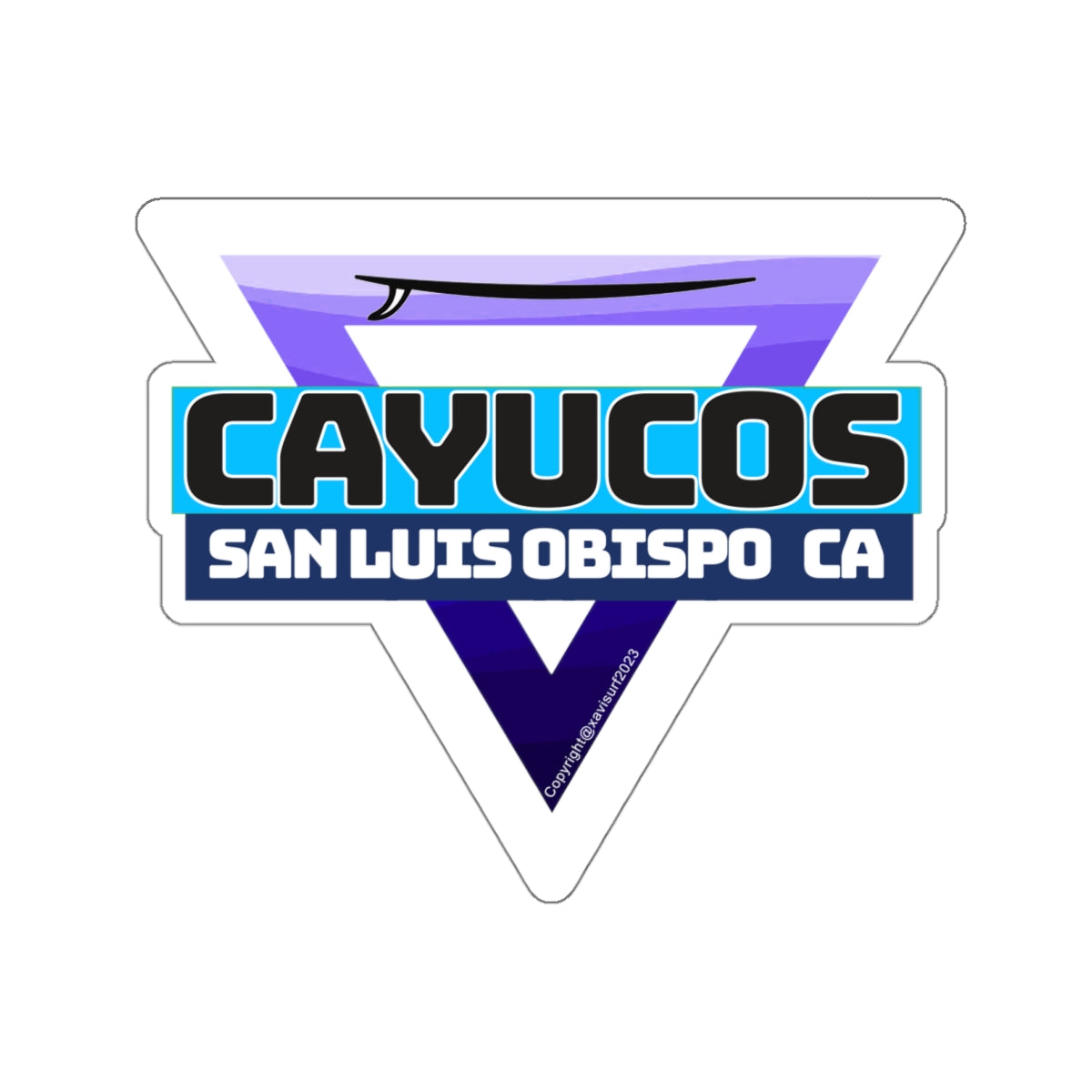 Cayucos Sticker