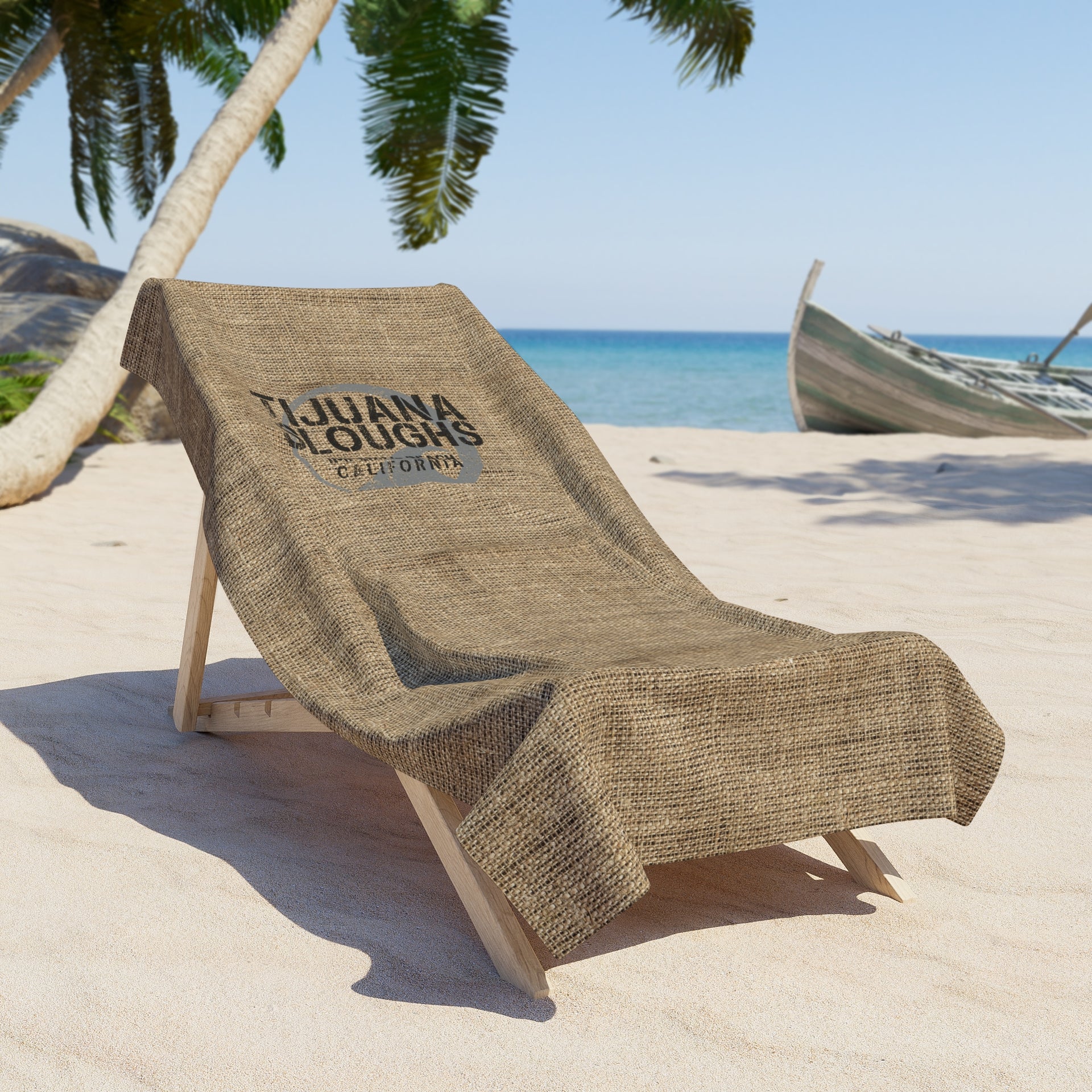 Tijuana Sloughs Beach Towel