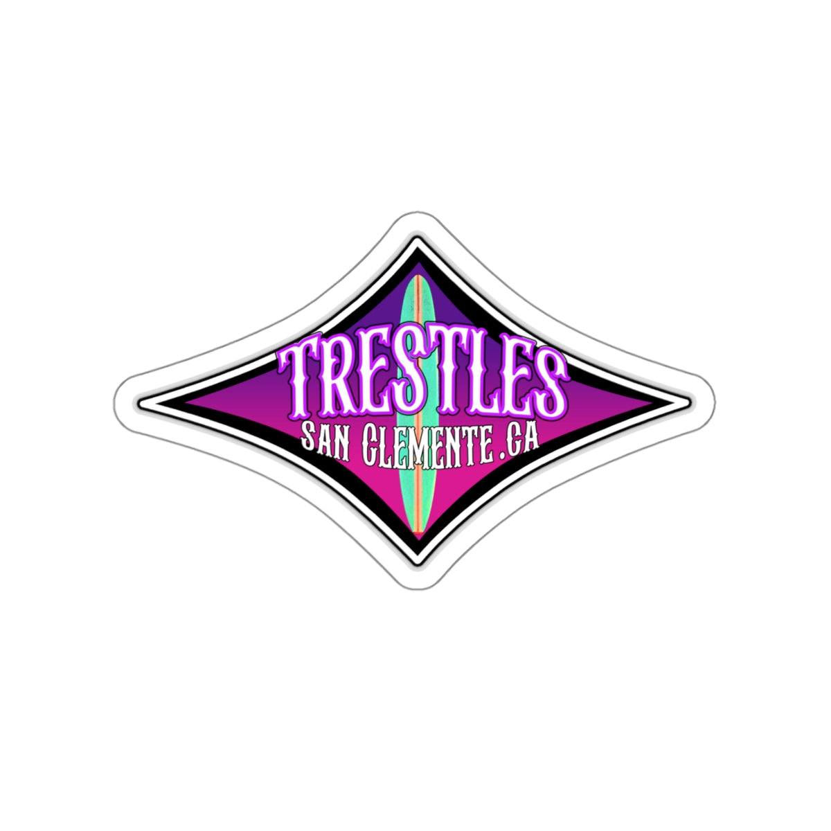 Trestles Sticker