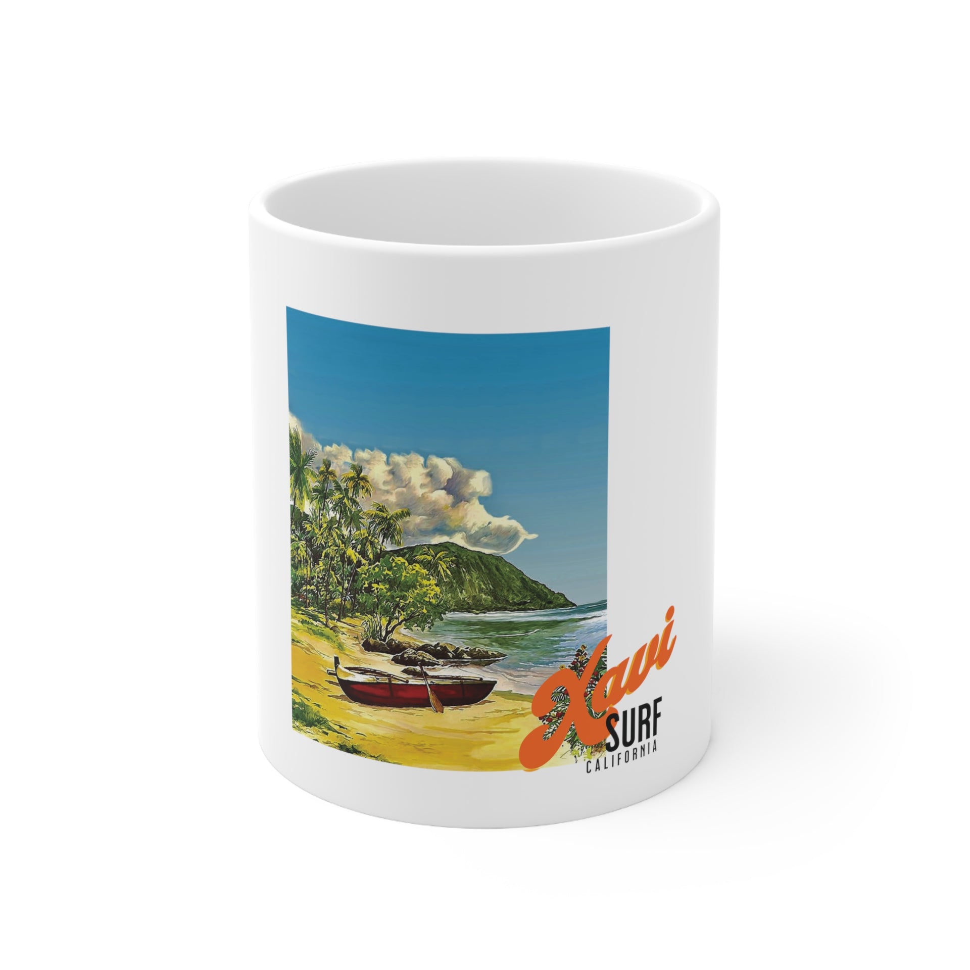 Xavi Surf Ceramic Mug 11oz