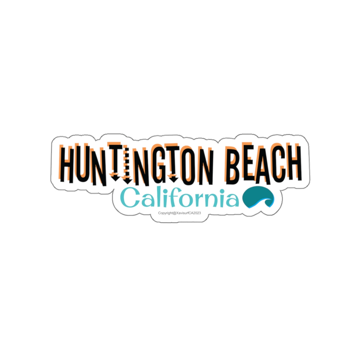 Huntington Beach Sticker