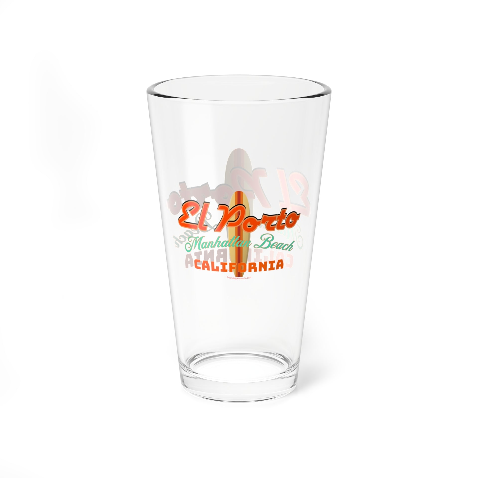 El Porto Pint Glass