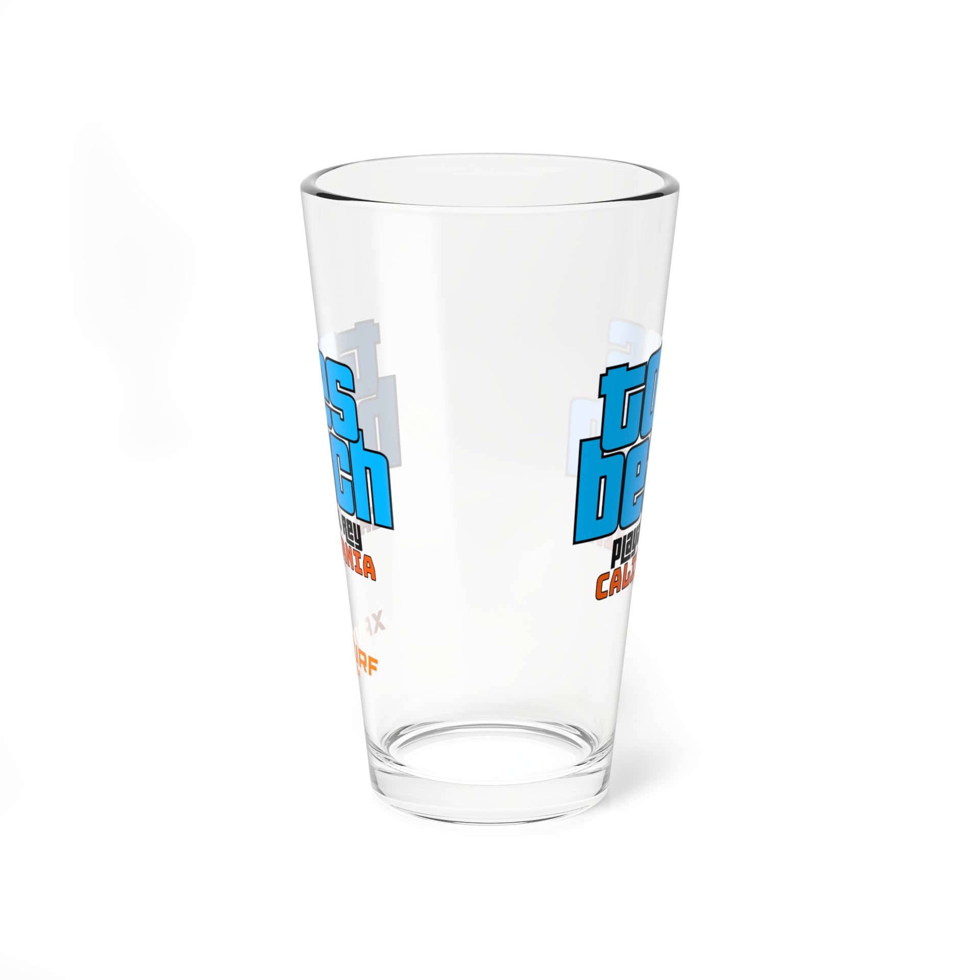 Toes Beach Pint Glass