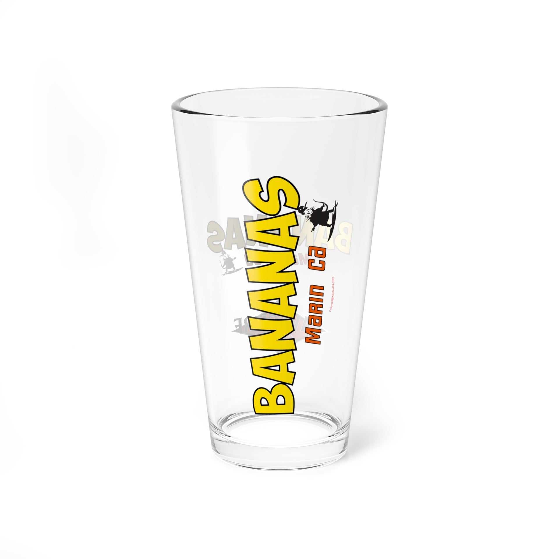 Bananas Pint Glass