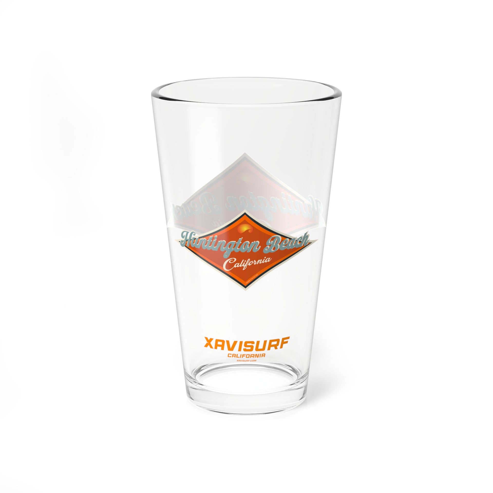 Huntington Beach Pint Glass