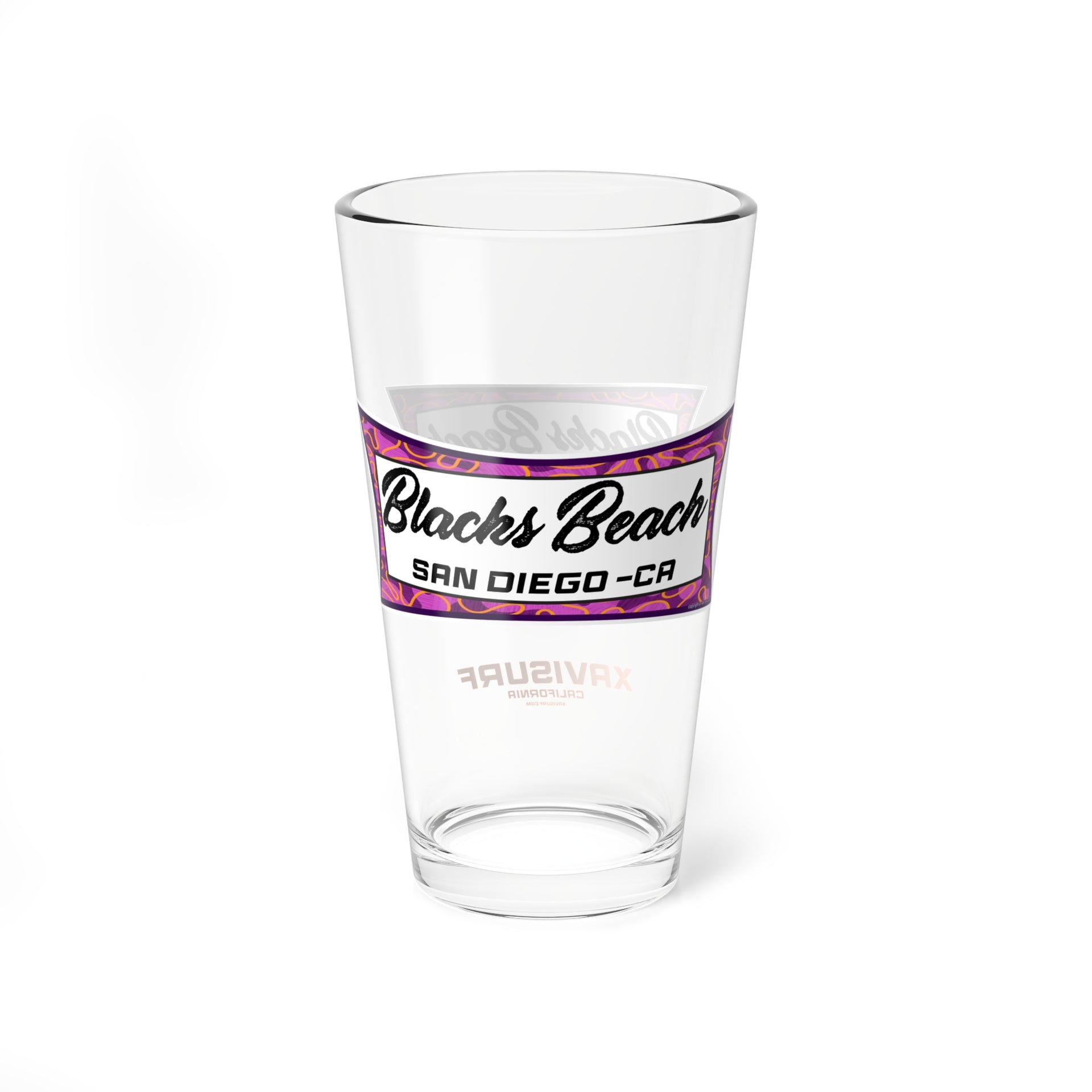 Blacks Beach Pint Glass