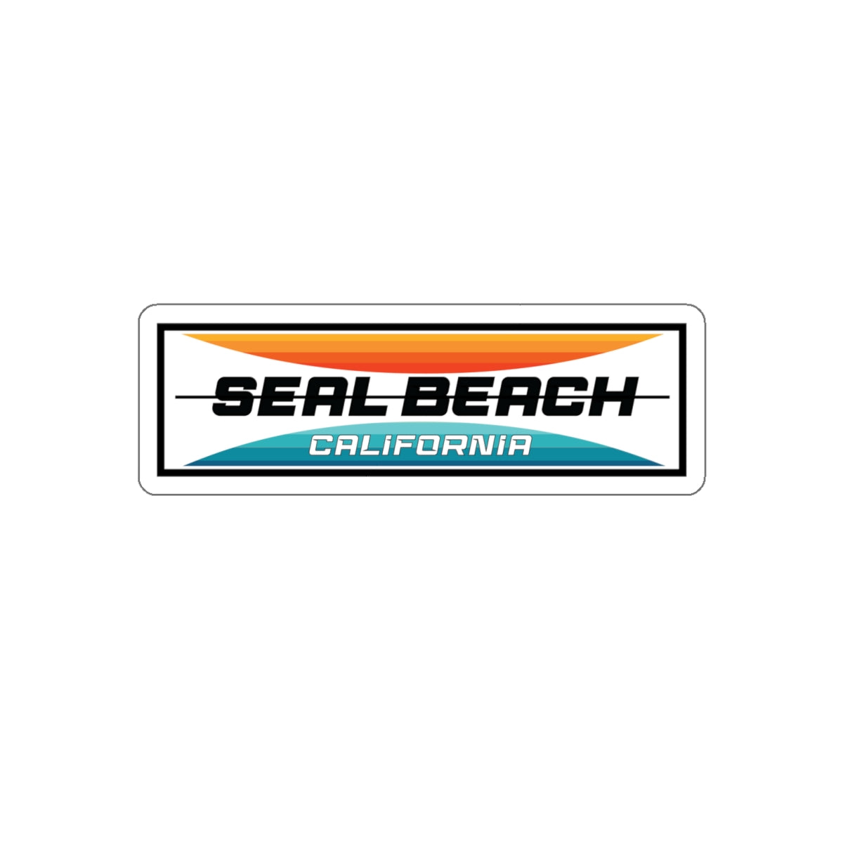 Seal Beach Sticker