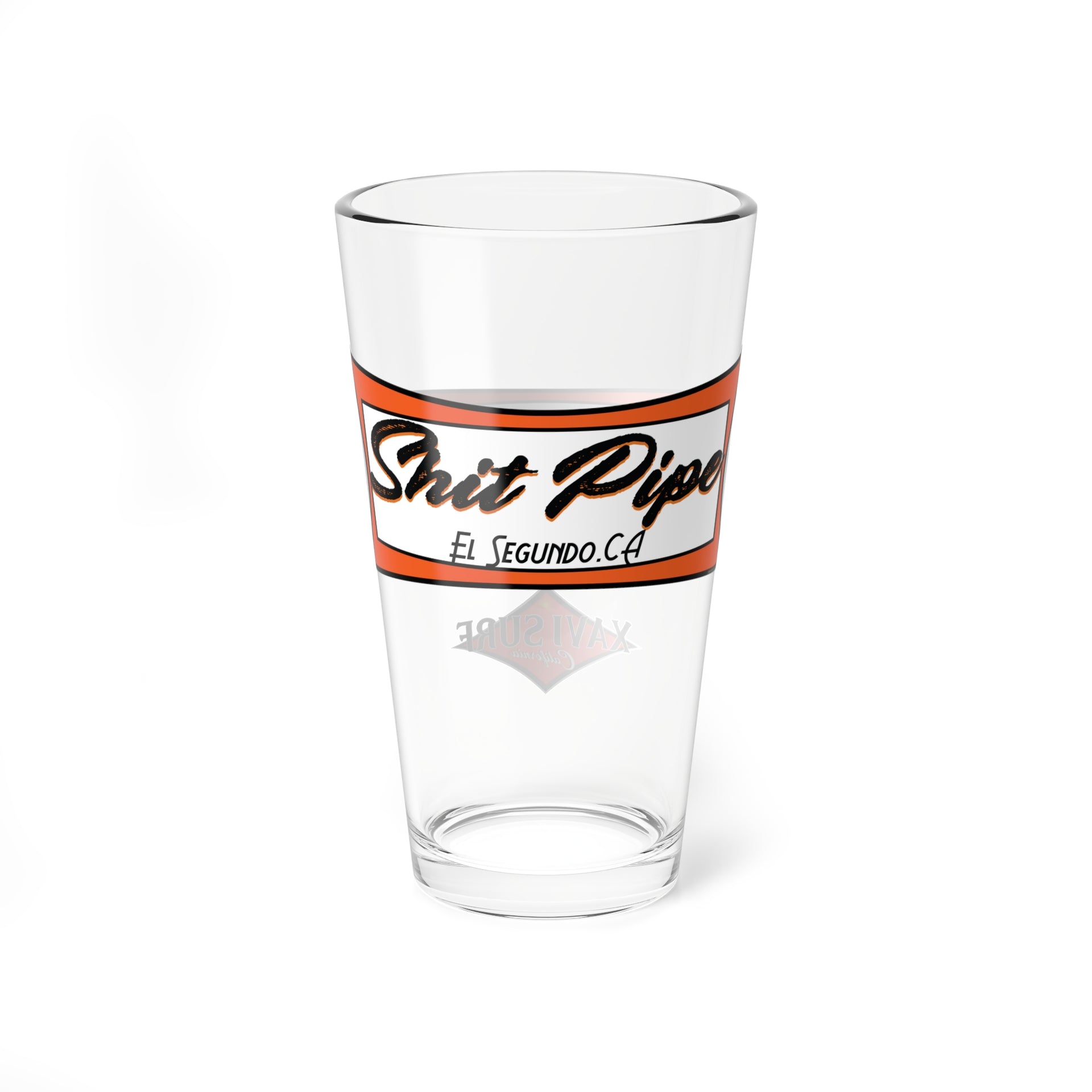 Shit Pipe Pint Glass