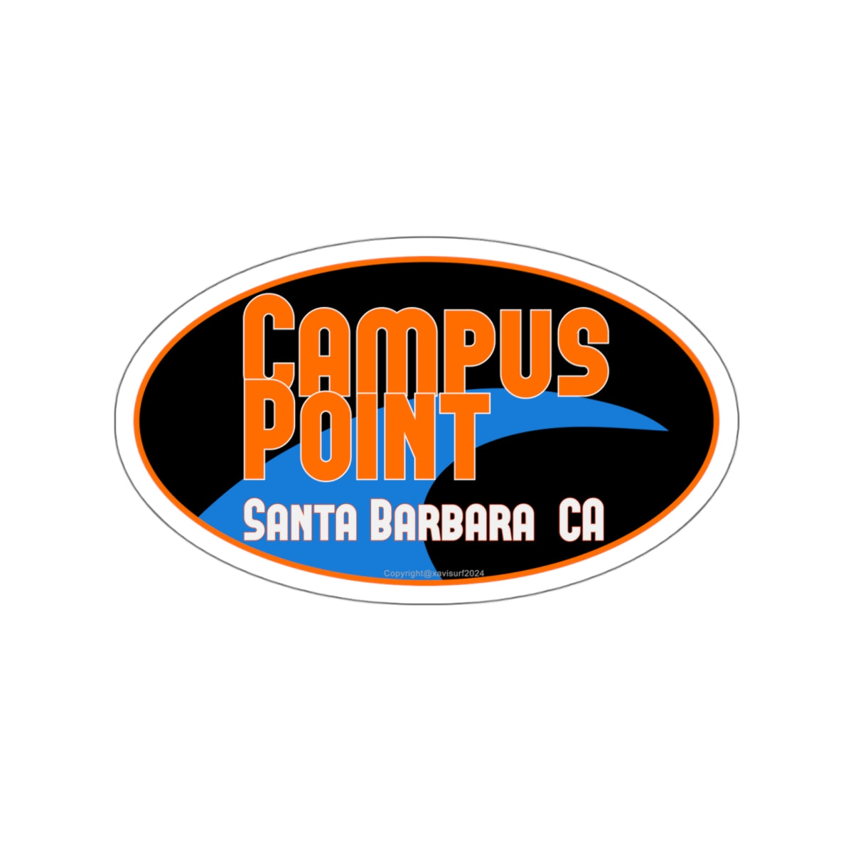 Campus Point Sticker