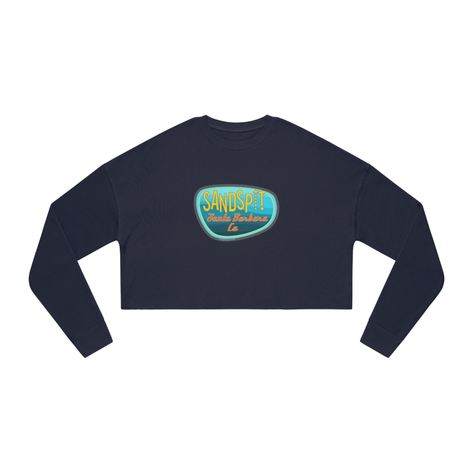 Sandspit Cropped Sweatshirt