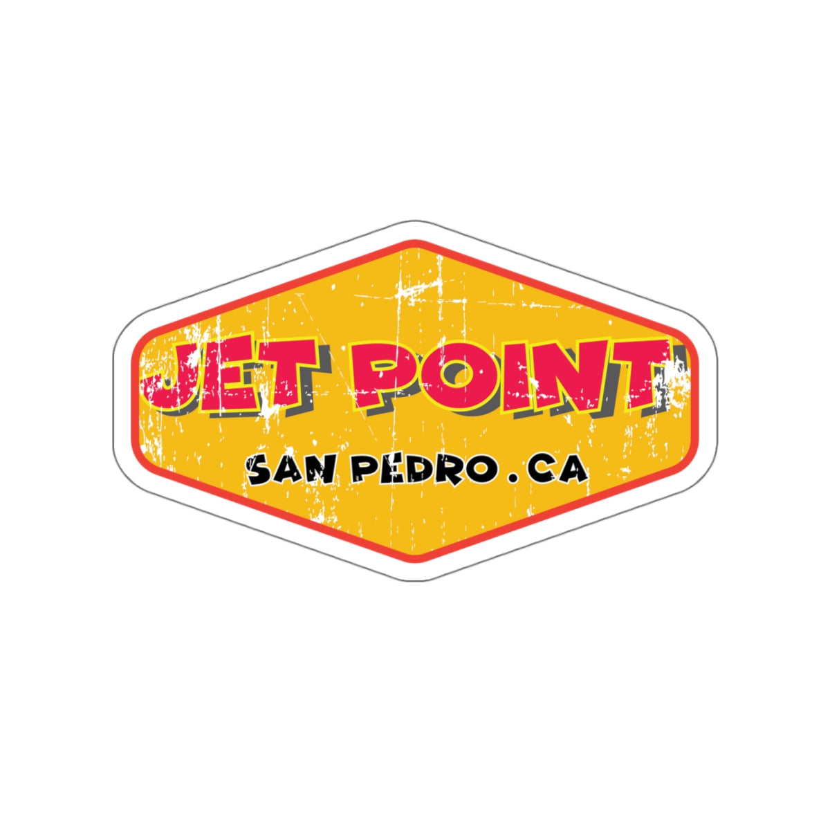 Jet Point Sticker