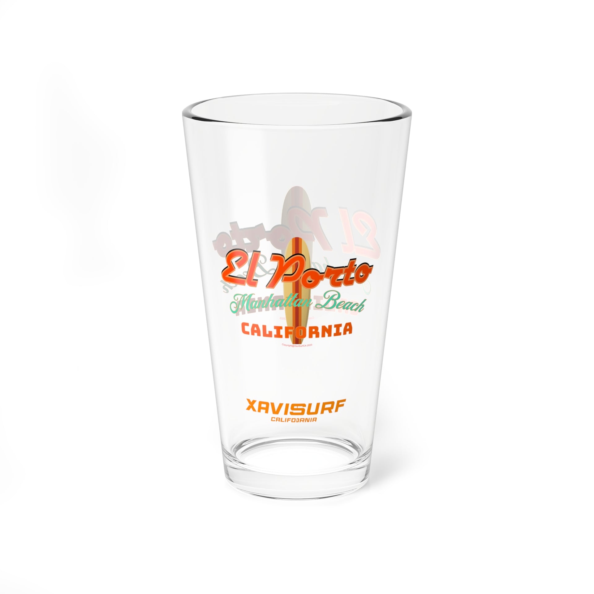 El Porto Pint Glass