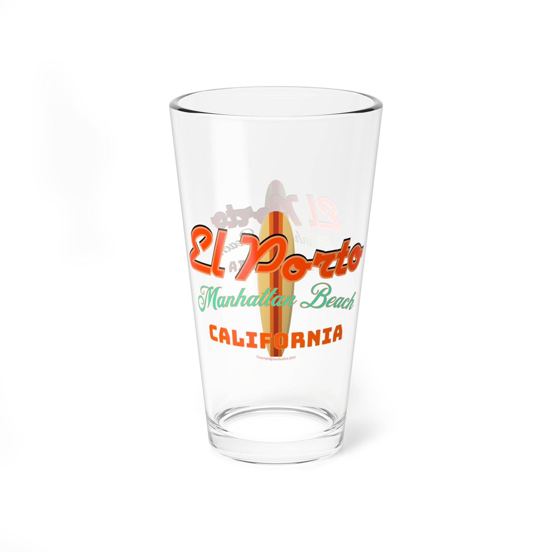 El Porto Pint Glass