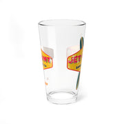 Jet Point Pint Glass