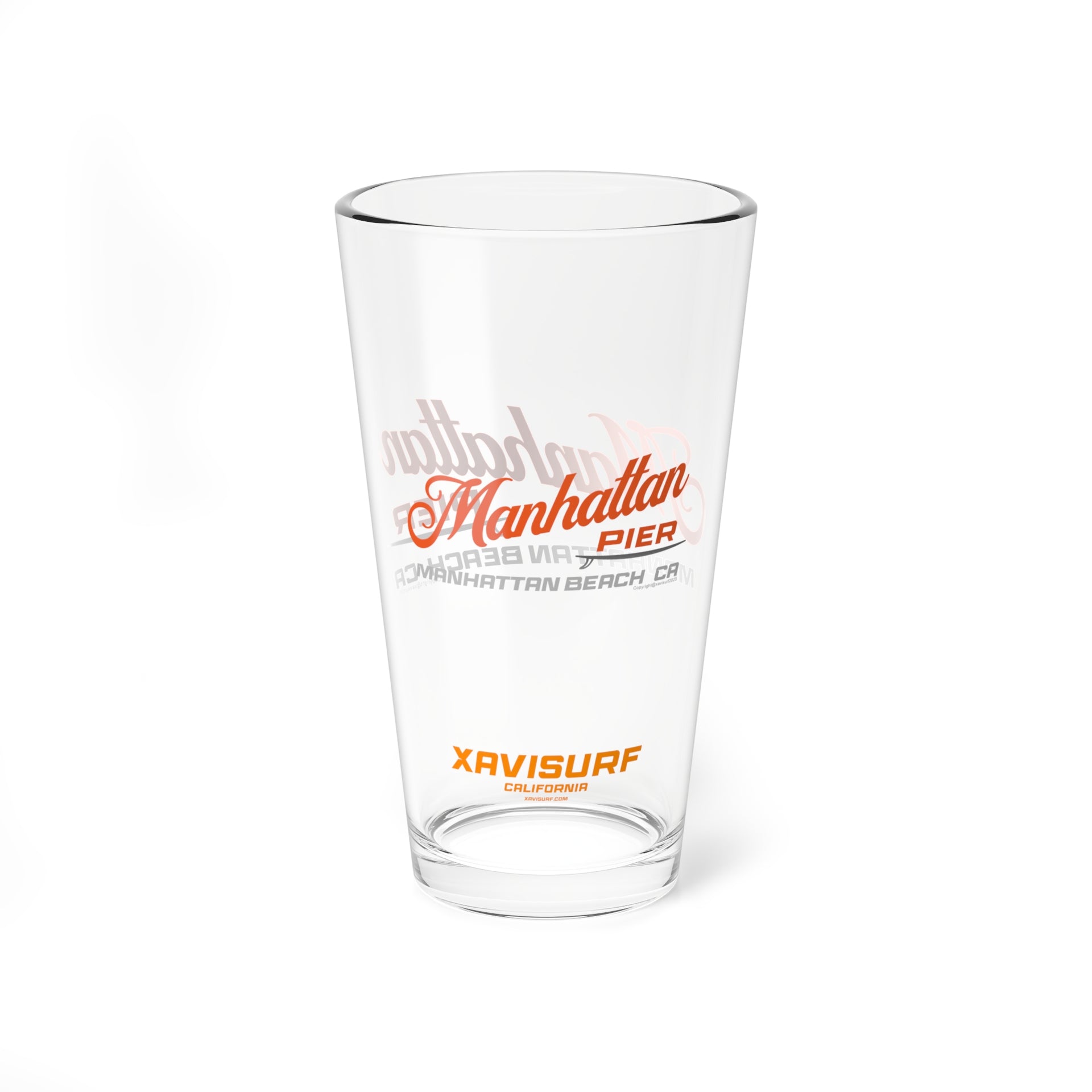 Manhattan Pier Pint Glass