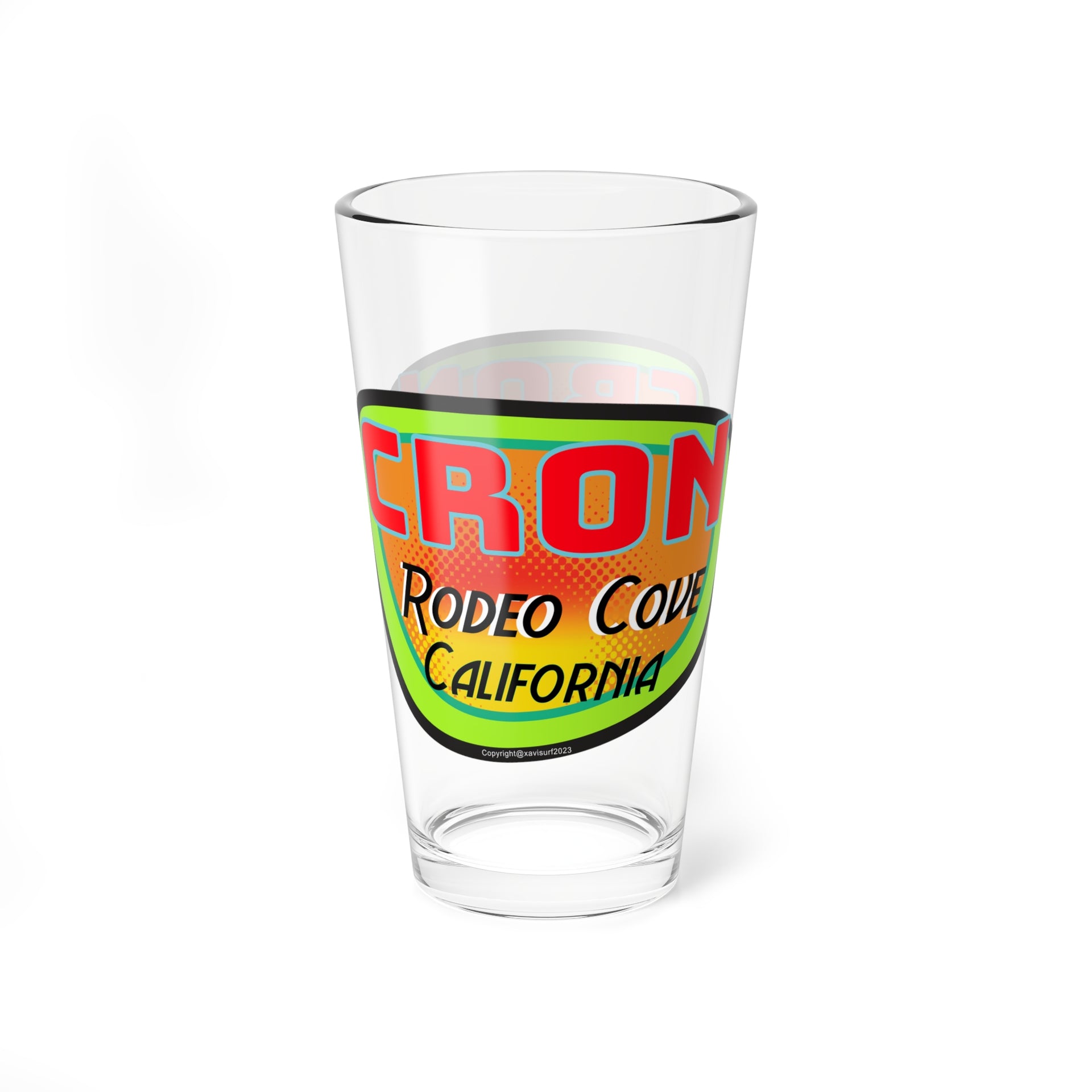 Cron Pint Glass