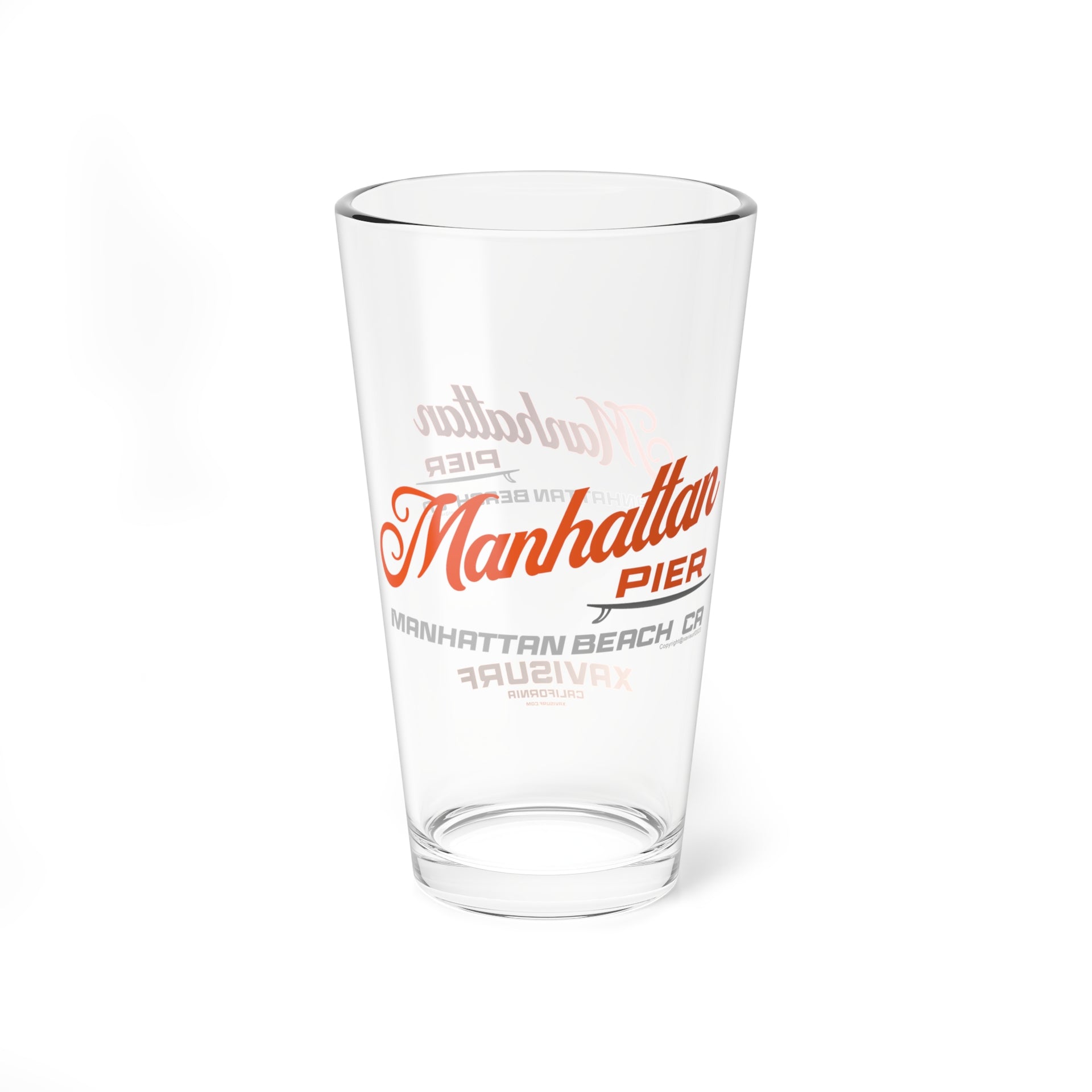 Manhattan Pier Pint Glass